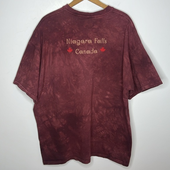 THE MOUNTAIN Vintage 90s Niagara Falls Canada Native American Tribal Graphic T - Picture 4 of 9